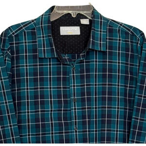 Claiborne Mens Long Sleeve Button Down Shirt - Size XXL